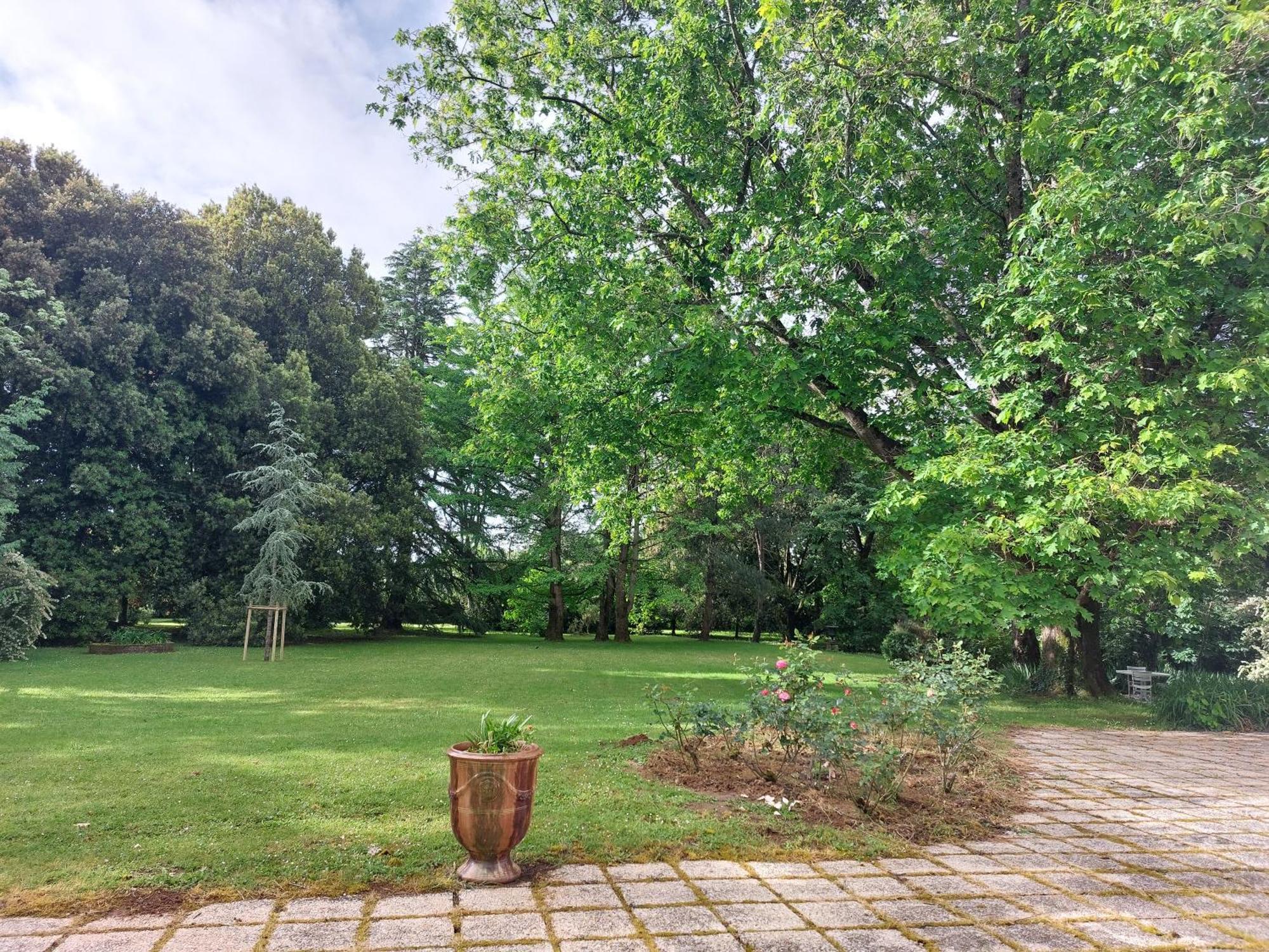 Les Allees Du Chateau Le Mazeau Exteriör bild